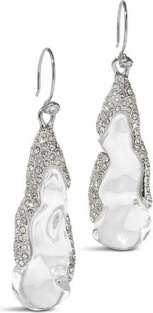 Alexis Bittar Silverlake Lucite Pav&eacute; Linear Earrings in Crystals at Nordstrom