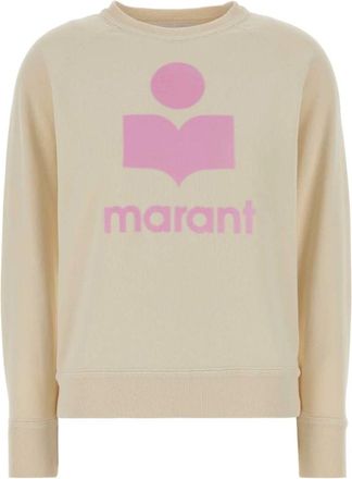 Isabel Marant Millyny Sweatshirt - Dames - Sweatshirts - Wit - L - Katoen - Hoodies & sweatvesten