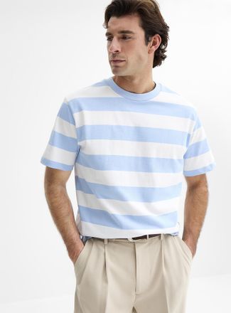 Lindbergh Mens Twin-stripe sweater