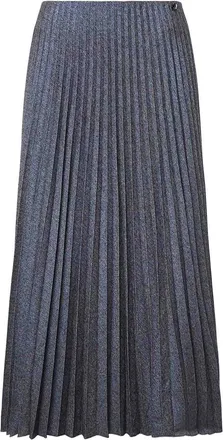 Genny Pleated Midi Skirt