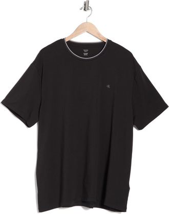 Calvin Klein Tip Ringer T-Shirt in Black at Nordstrom Rack, Size Xx-Large