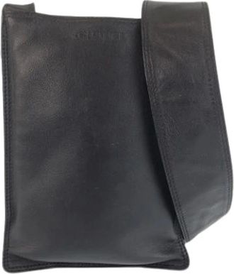 Chanel Pre-owned Cross Body Bags, female, Black, Size: ONE SIZE Pre-owned Vintage Pochette Shoulder Bag