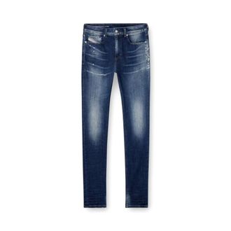 Diesel Heren, Jeans, Blauw, Maat: W38 Denim