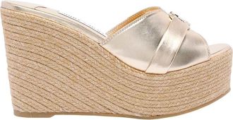 Jimmy Choo London Leda Wedge Sandals