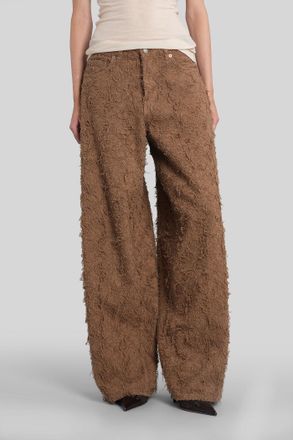 Haikure Bethany Pants In Brown Cotton