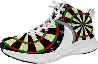 Generic Mens Running Shoes Sneakers Tennis Workout Walking Gym Athletic Shoes Darts Game Multicoloured