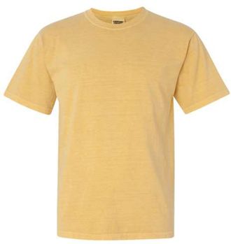 Comfort Colors Adult Short Sleeve Tee, Style 1717, Mustard (1-pack), Medium