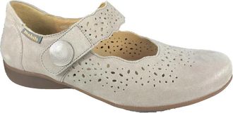 Mephisto Velcro-Schoen - Dames - Loafers - Beige - 37 1/2 EU - Schoenen