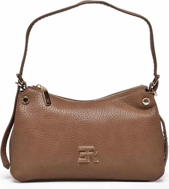 Ermanno Scervino Textured Polyurethane Unity Shoulder Bag