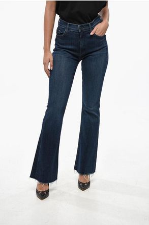 Mother Frayed Hem Boot Cut THE WEEKENDER Jeans 20cm size 26