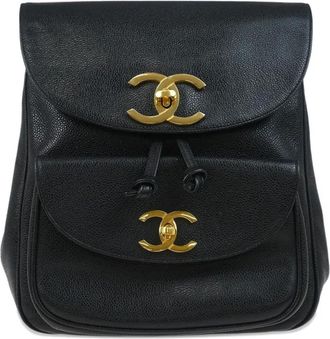Chanel Zaino in pelle Caviar 2003 - Nero