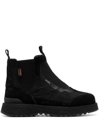 Suicoke panelled Chelsea boots - unisex - Leather - 11 - Black