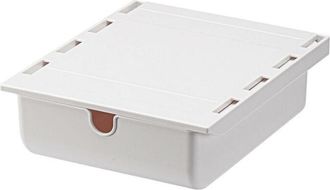 OEM [nunca Usado] Organizador De Cajones Debajo Del Escritorio (blanco), Mini Caja De Almacenamiento Organizadora De Cajones, Organizador De Cajones De Es