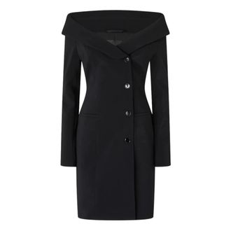 Pinko Short Dresses, female, Black, S, Rosemarie Dress