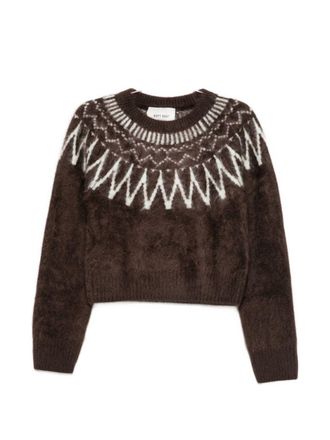 Soft Goat Jersey de cuello redondo de lana de cabra suave
