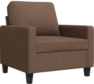 vidaXL Sill&oacute;n De Tela Marr&oacute;n 60 Cm Vidaxl