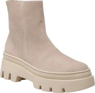 Paul Green Enkellaars - Dames - Schoenen - Beige - Maat: 42 EU Leer