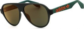 adidas OR0059 50Q Dark Brown/Green Mirror