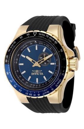 Invicta 49732 Aviator Watch in Blue/Black at Nordstrom Rack