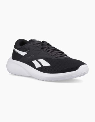 Reebok Mens Reebok Lite 5 Trainer Textile Mens Black/White/Washed Black Trainers - Size: 10