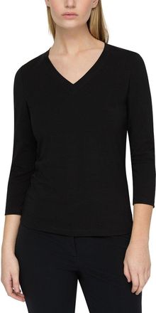 Lafayette 148 New York V-Neck Top