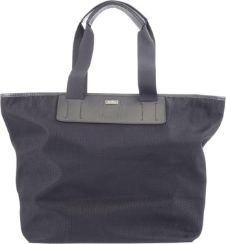 Ferragamo Nylon Leather Tote Bag (Pre-Owned)