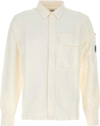 C.P. Company White Oxford Shirt