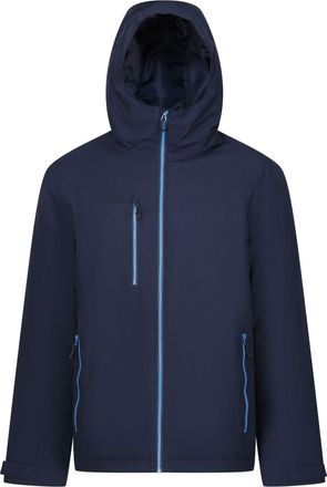 Regatta Mens Navigate Insulated Waterproof Jacket (Navy/French Blue) - Size 3XL