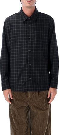 A.P.C. Bobby Checkered Wool-Blend Overshirt