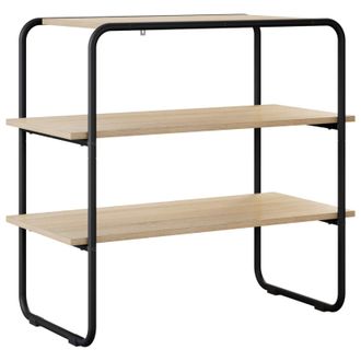 vidaXL Mesa Consola Roble Sonoma 100 X 41 X 75 Cm Madera De Ingenier&iacute;a Vidaxl