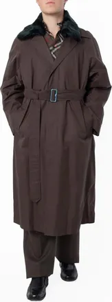 Burberry Otter Short Lambeth Car Coat, Brand Size 48 (US Size 38)