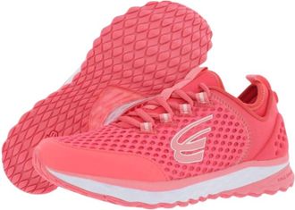Spira Womens Phoenix Running Shoes - Medium Width In Salmon,white