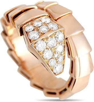Bulgari 18K Rose Gold 0.53 ct. tw. Diamond Ring (Authentic Pre-Loved)