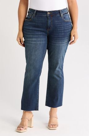 Kut from the Kloth Nikki Kick Flare Jeans in Acanthus at Nordstrom Rack, Size 20W