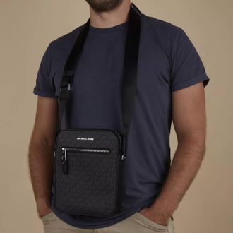 Michael Kors Aktentaschen - Flight Messenger Bag - Gr. unisize - in Schwarz - f&uuml;r Damen