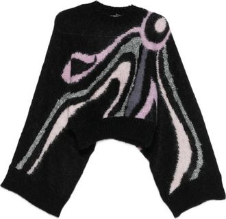 Pucci Trui met ronde hals - Dames - Ronde hals truien - Veelkleurig - S - Truien & Vesten