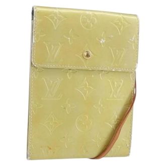 Louis Vuitton Pre-owned Leren Crossbodytas - Dames - Pre-owned - Beige - Maat: ONE Size Leer