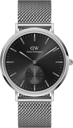 Daniel Wellington DW00100711 Mens Classic Black Silver 40mm Watch - One Size