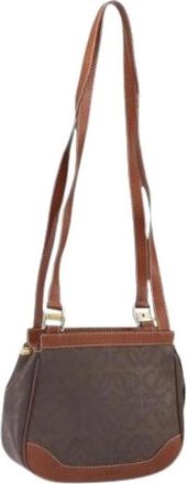 Loewe Pre-owned Shoulder Bags, female, Brown, Size: ONE SIZE Pre-owned Shoulder Bag