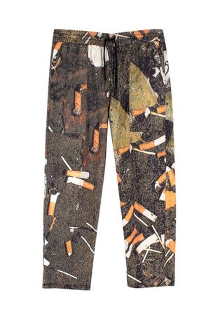 Pleasures Khaki Litter Beach Pant Size L