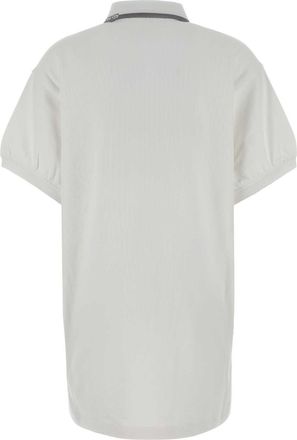 Alexander Wang Womens White Cotton Mini Polo Dress Exterior: Abiti