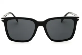 David Beckham DB1130S Rectangular Sunglasses - Black