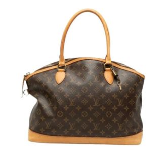 Louis Vuitton Pre-owned Handbags, female, Brown, Size: ONE SIZE Pre-owned Monogram Lockit Horizontal