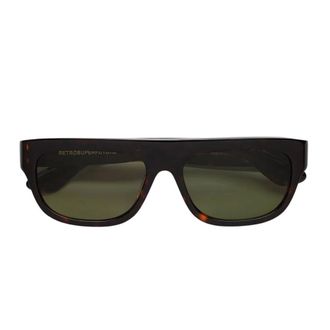 Retro Superfuture Sunglasses, unisex, Brown, Size: 57 MM Serioso Sunglasses