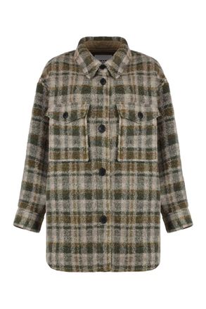 Isabel Marant Harveli Wool Overshirt