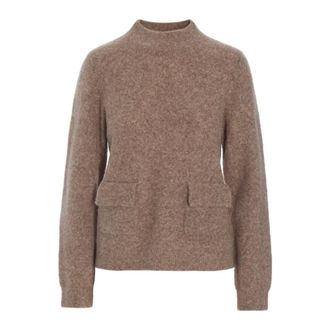Bitte Kai Rand Maglia a collo alto in maglia con tasche - - Knitwear - Donna - Marrone - XL