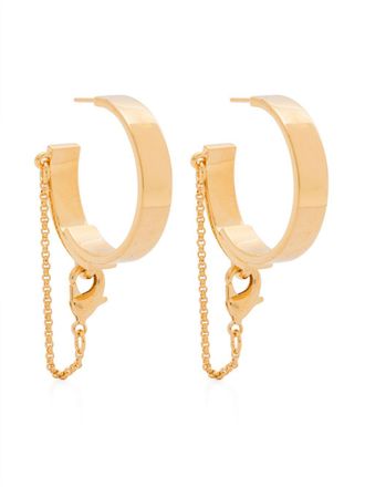 Eddie Borgo Safety Chain earrings - Oro