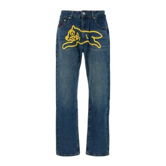 Icecream Straight Jeans, male, Blue, Size: W34 Running Dog Jeans