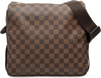 Louis Vuitton 2008 Damier Ebene Naviglio crossbody bag - Brown