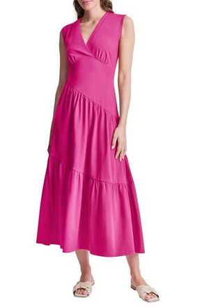 DKNY Stretch Cotton Maxi Dress in Rose Violet at Nordstrom Rack, Size X-Large